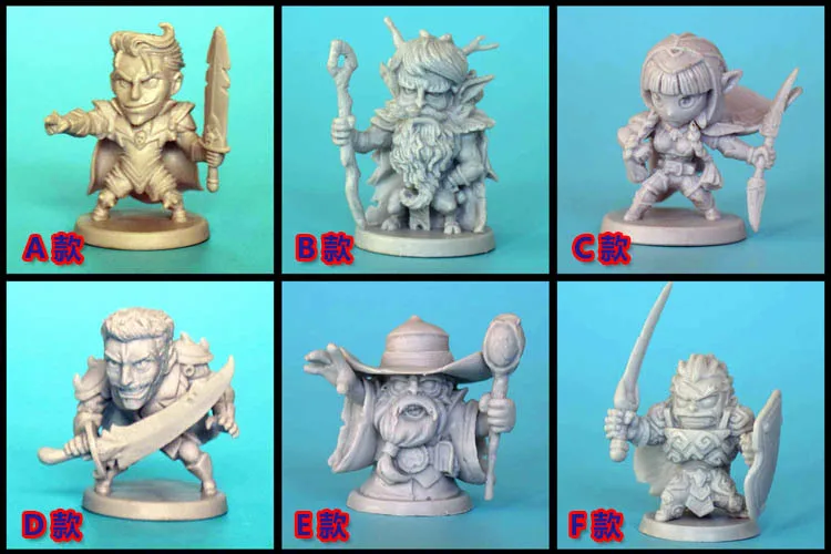 Литье под давлением смолы Coolminiornot настольные ролевые игры Masmorra Dungeons Arcadia Explore ore александрэ Аркади второй войны