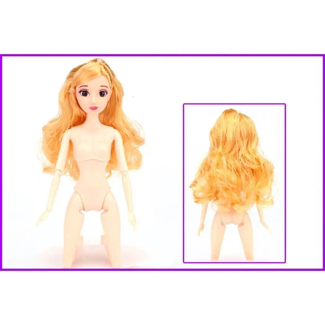 Забавные DIY движущиеся кукла без одежды мобильный 3D с подвижными суставами
