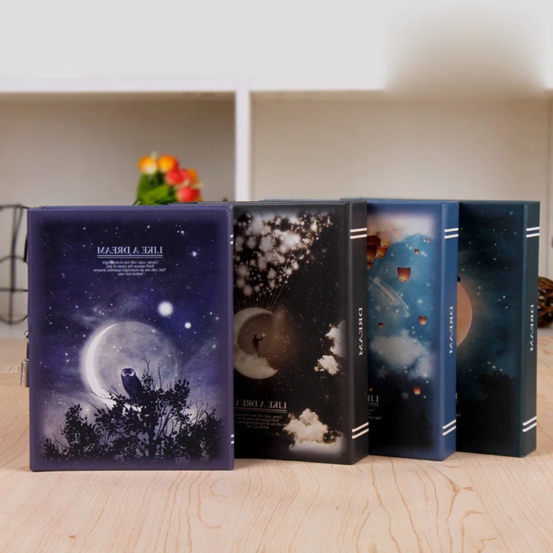 Новая роскошная записная книжка с надписью Like A Dream ежедневник замком упаковка WJ