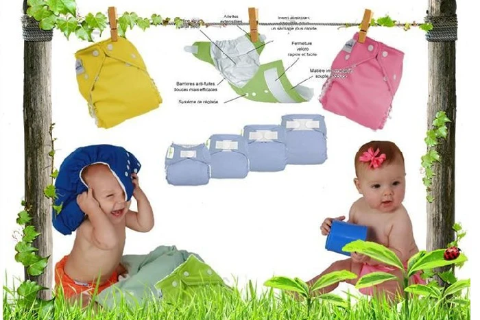 Новые детские 9 цветов моющиеся ткани Babyland подгузники YJS Прямая поставка | Мать и