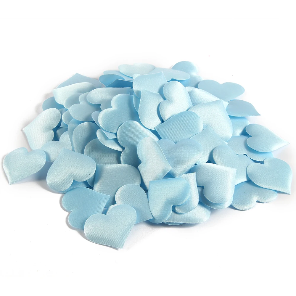 100 штук упак. в форме сердца свободные Свадебные лепестки для