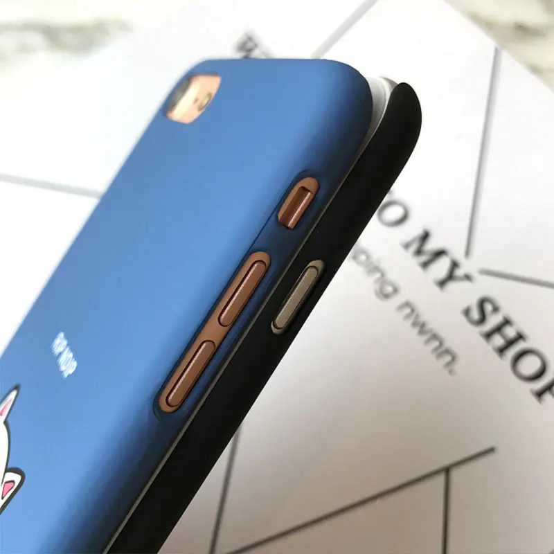 KISSCASE Забавный чехол для iPhone 7 8 Plus 6 6s Мультяшные милые Чехлы 5 5S SE |