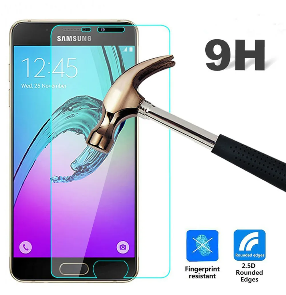 Чехол из закаленного стекла 0 26 мм 9H для Samsung Galaxy J2 2018 J3 J5 J7 Prime 2015 2017 чехол Fundas J500 J310F