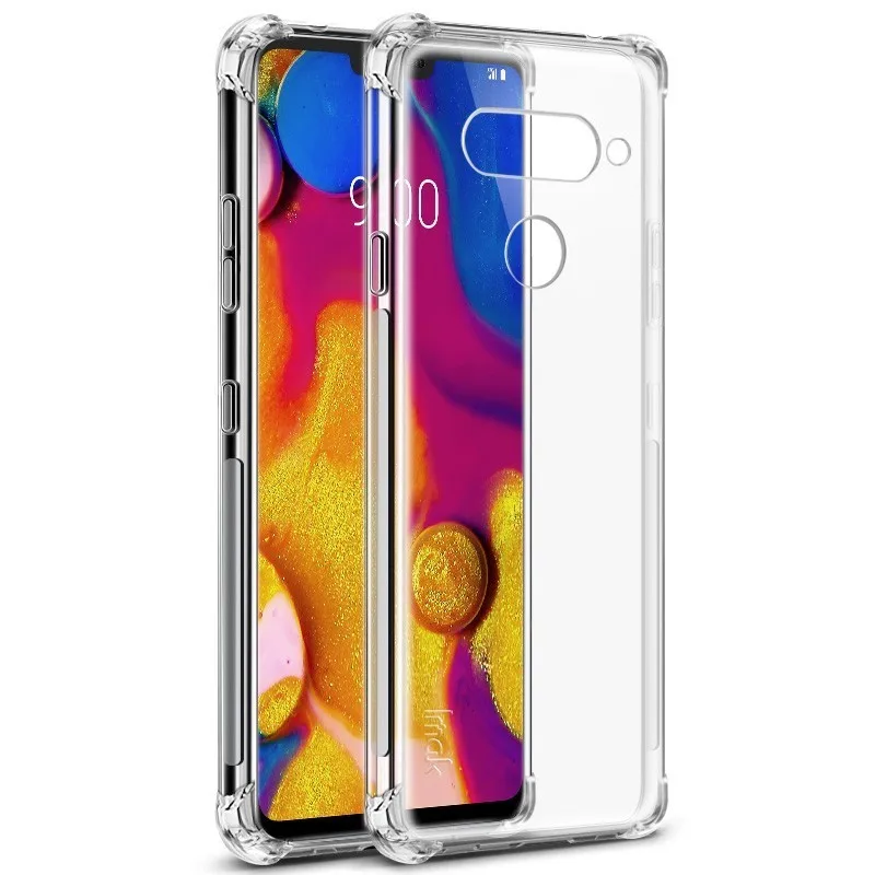Imak уголки подушки безопасности Чехол для LG V40 чехол thinq Ударопрочный Мягкий ТПУ