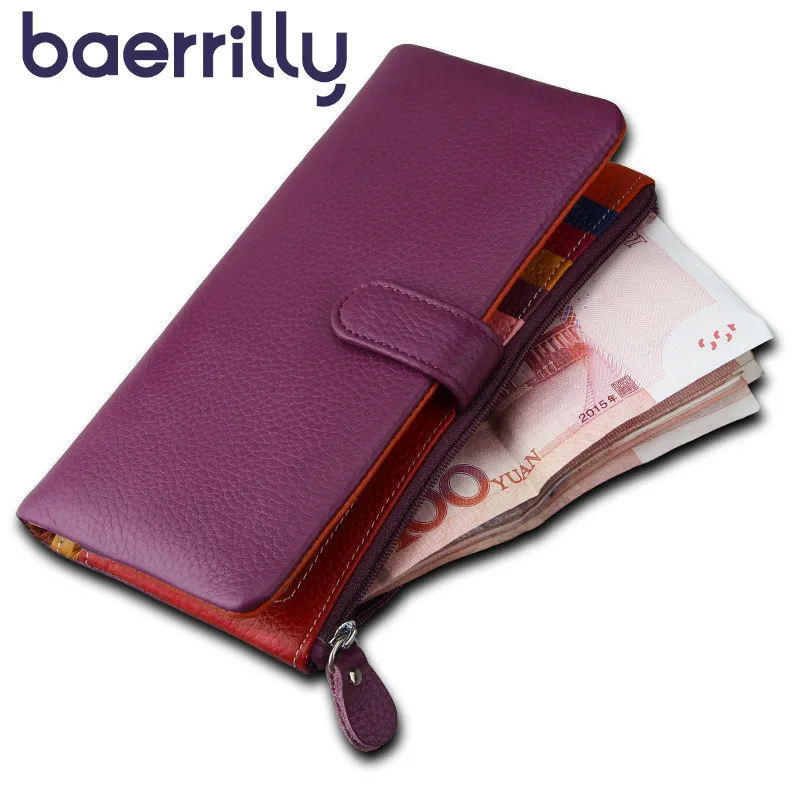 

Female Money Pocket Clutch Bags Fashion Card Holder Women Wallet Long Coin Purse Zipper Genuine Leather Wallet Carteira Feminina