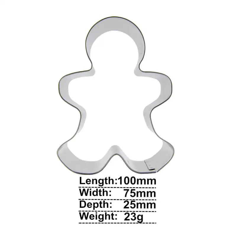 Пряничный человечек форма 2 шт бисквитные формы для резки инструменты выпечки