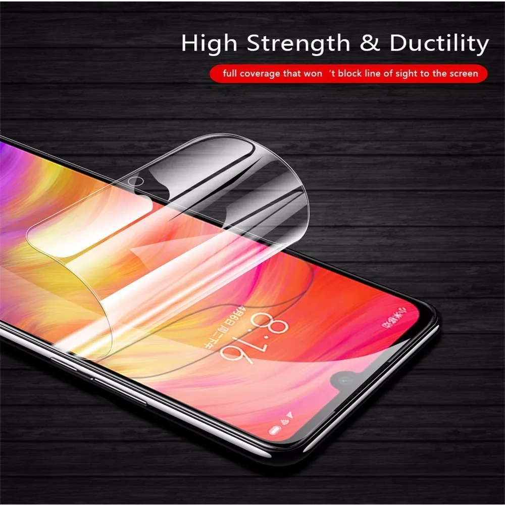 Гидрогелевая 8D Защитная пленка для экрана Xiaomi Mi 9 9SE Mix 3 Redmi 7 6A 5A 5 Plus 6 Pro Note |
