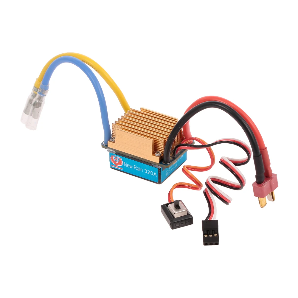 GoolRC 320A 6 12V матовый регулятор скорости ESC W/3A BEC для радиоуправляемой лодки|Детали и