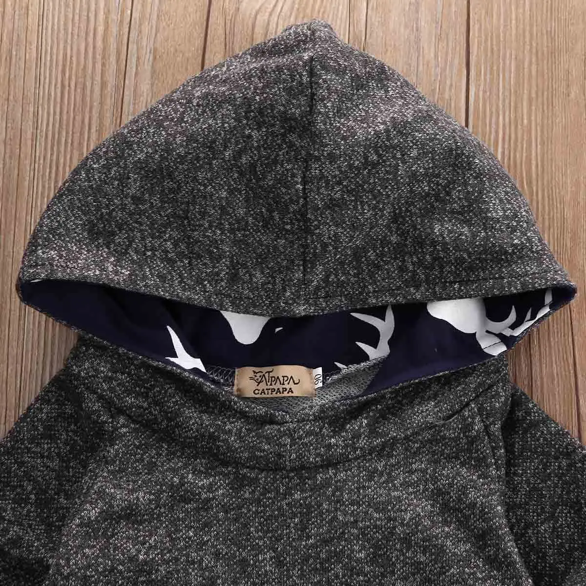 Комплект одежды Pudcoco для мальчиков 0-18 месяцев толстовка с капюшоном и брюки