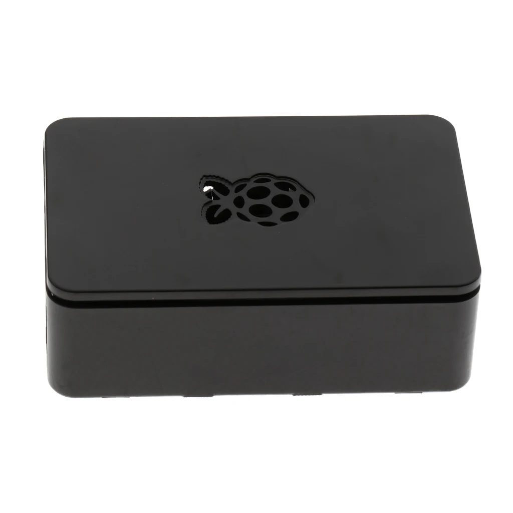 Защитный чехол/коробка/корпус для Raspberry Pi Модель B/B +/2/3 черный|Корпуса