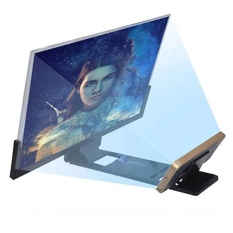 LumiParty 14 дюймов мобильный телефон экран дисплей усилитель HD 3D Виртуальная