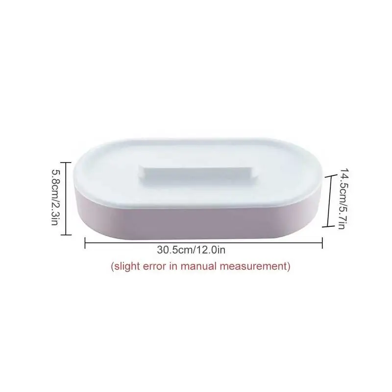 Контейнер для полдника коробка бытовой блюдо закусок поднос с крышкой