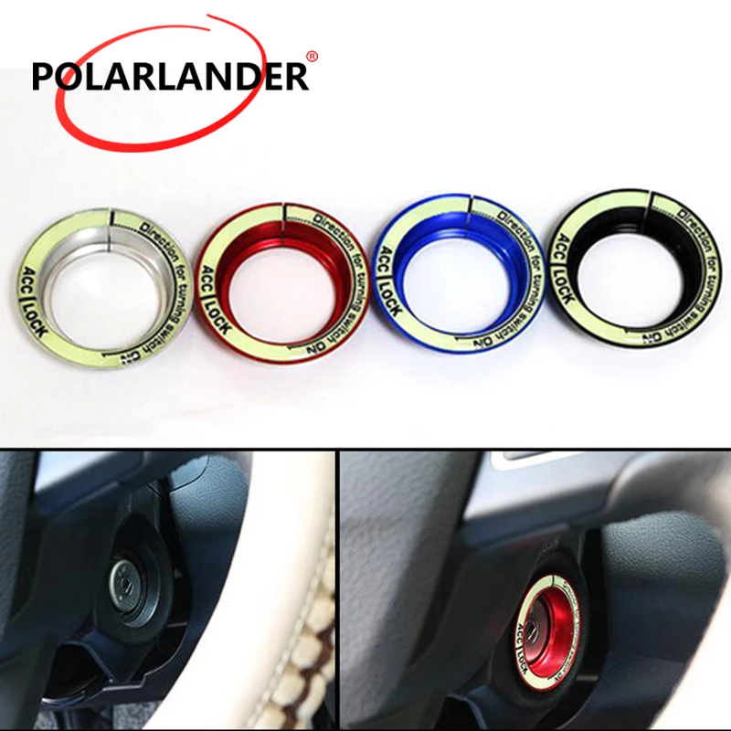 

Luminous Ignition keyhole ring For Ford/kuga12/focus second generation Car Styling decoration Cover