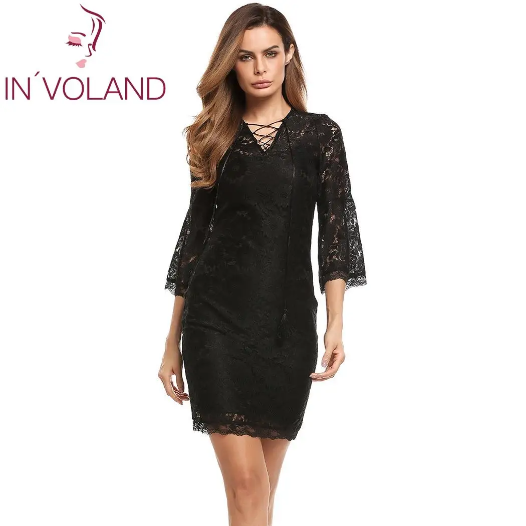 Для женщин Повседневное цветочные кружева платье с Cami Dress 2 шт. указан рост 176 см