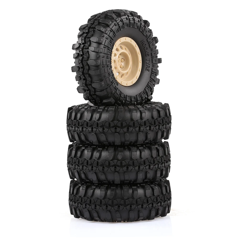 4 шт. AUSTAR резиновые шины 110 мм 1 9 дюйма колеса для 1/10 Traxxas HSP Redcat RC4WD Tamiya Axial SCX10 D90 HPI RC