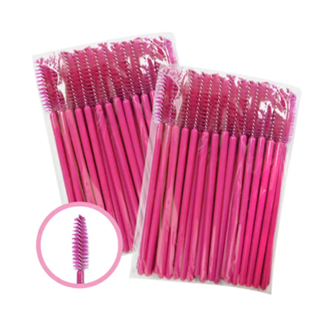 50/100pcs Disposable Eyelash Wands Mascara Brushes Eye Lash Extension Spoolers Professional Makeup Tool Kit | Красота и здоровье