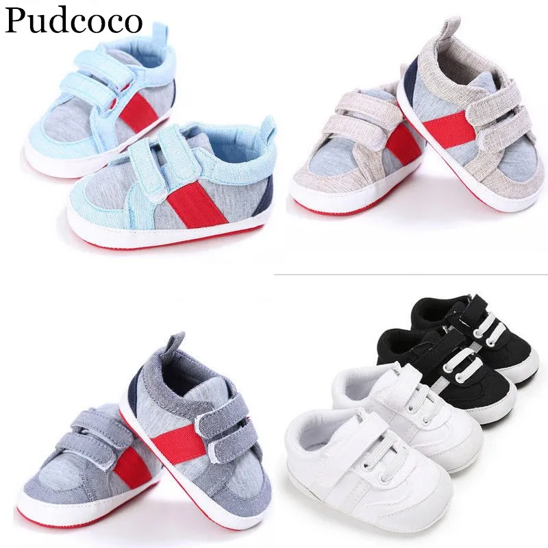 Детская обувь Pudcoco брендовые кроссовки с мягкой подошвой для мальчиков и девочек