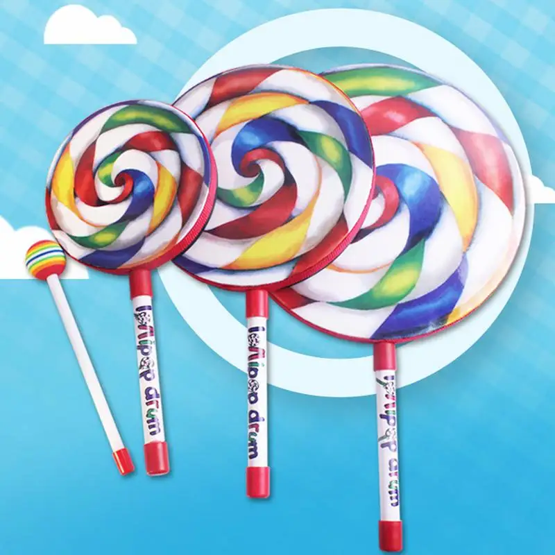 Ударный инструмент для детей Orff ударный Мульти Размер леденец на палочке