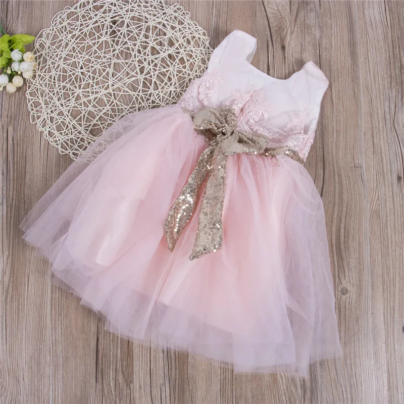 Платье с цветочным узором для девочек, vestidos, пояс с пайетками, Кружевное Свадебное легкое платье для подружки невесты, детское праздничное платье принцессы без рукавов