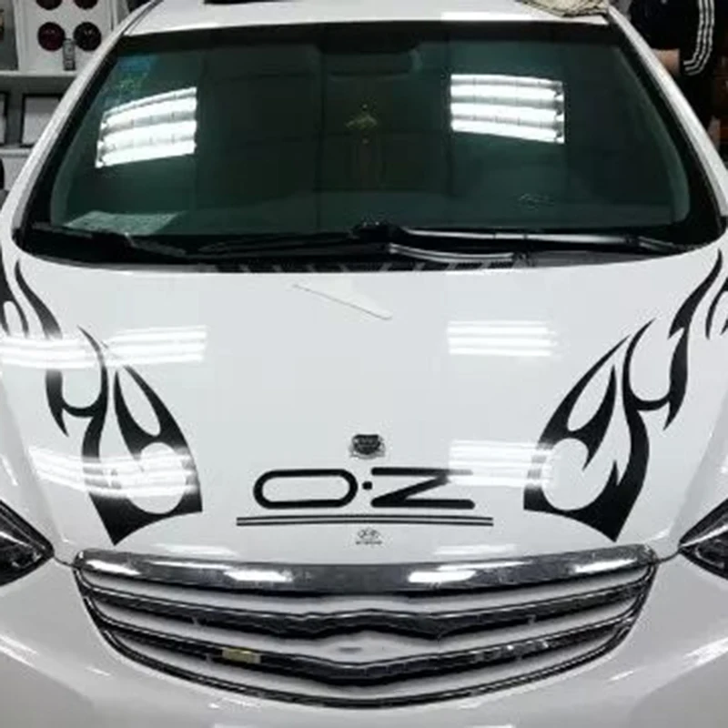 1 8 м черный BK Набор наклеек стайлинга автомобилей R всего тела декор винил