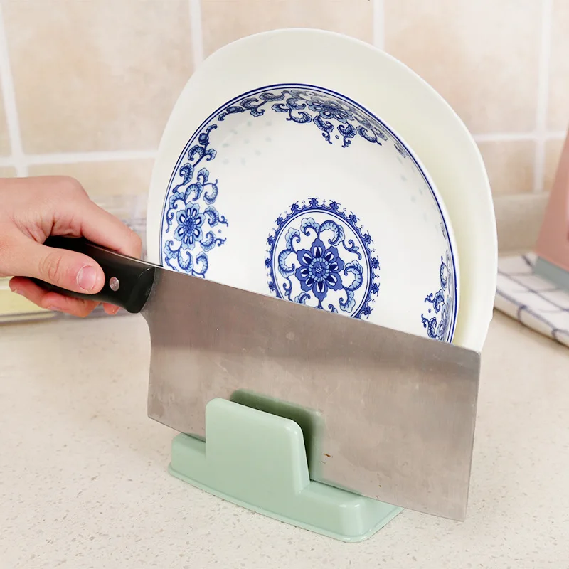 1pcs Multi-function Plastic Pan Pot Rack Cover Lid Stand Spoon Holder Kitchen Tool Accessories | Дом и сад