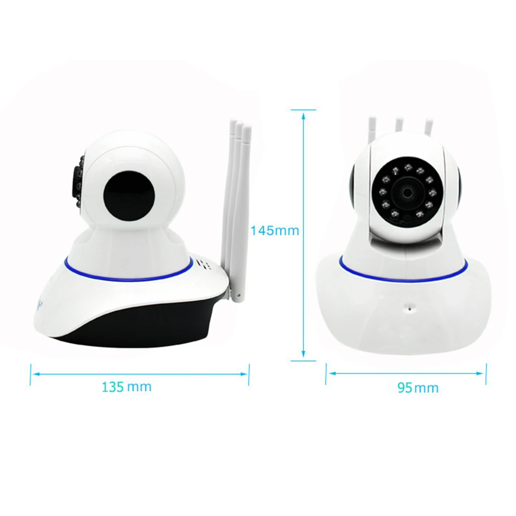 Three Antennas Security Camera Hd 1080P Video Surveillance Ip Mini Wifi Cctv Wi-Fi Home Cam | Безопасность и защита