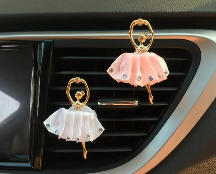 Car Styling Ballet Girl Air Freshener Fragrance Conditioner Outlet Clip Perfume Auto Accessories | Автомобили и мотоциклы