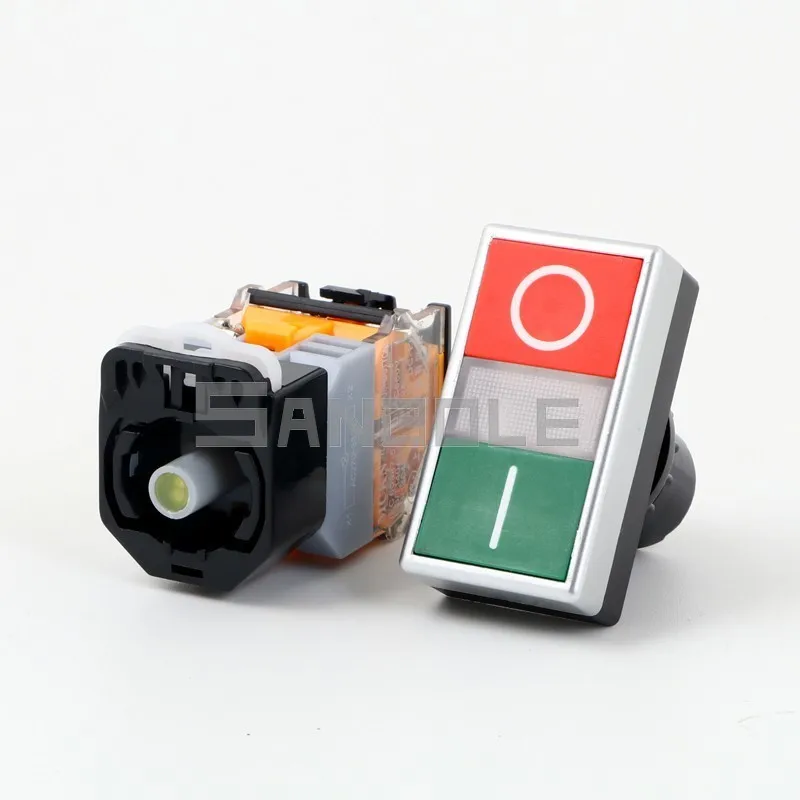 Самостоятельная моментальная Перезагрузка с подсветкой двухголовый кнопочный