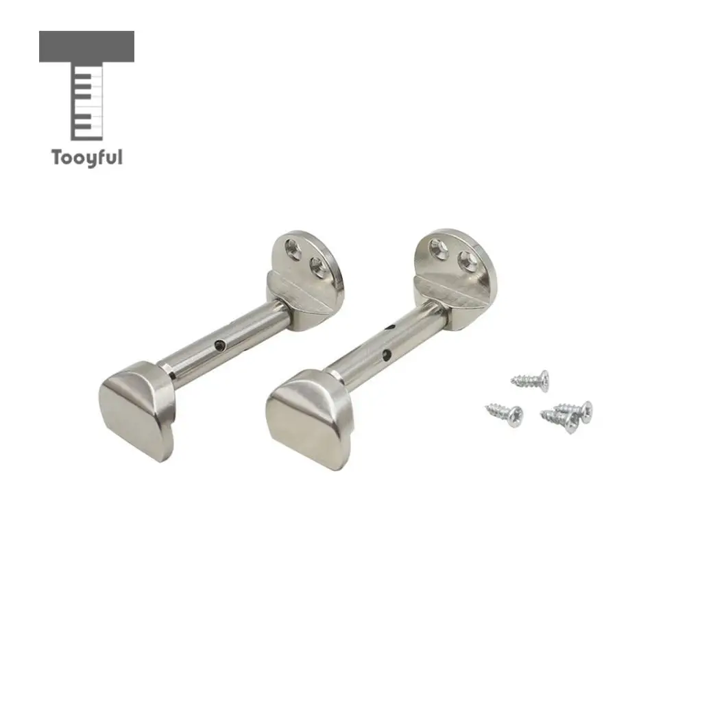 

Tooyful 2PCS Violin Chin Rest Screw for 3/4 4/4 Violin Accessory Parts Sliver