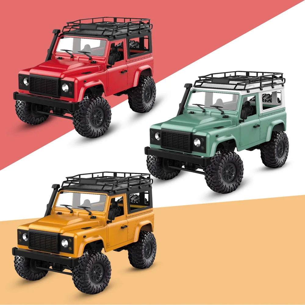 MN 90 1/12 2 4 г 4WD RC АВТОМОБИЛЬ W/светодиодный спереди свет средства ухода за кожей в