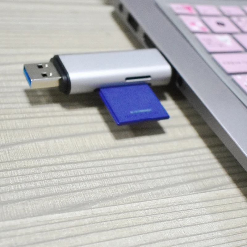 ULT-Best SD кард-ридер Тип USB C 3 0 OTG адаптер карт памяти 2 слота TF Micro SDXC SDHC MMC RS-MMC |