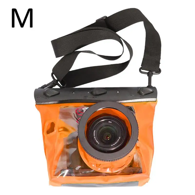 Чехол для камеры SLR DSLR HD 20M Водонепроницаемая сумка подводный сухой корпус чехол