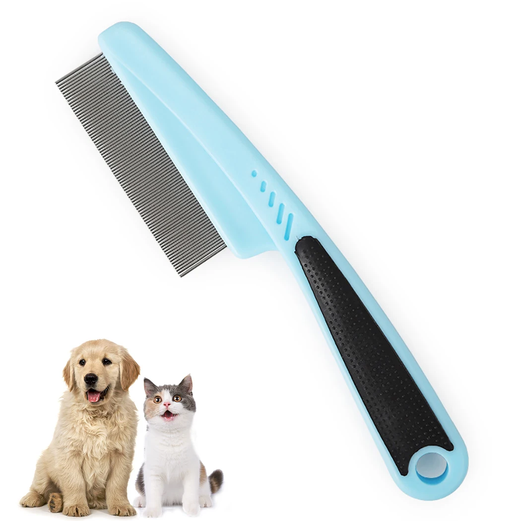 

Pet Soft Animal Care Comb Protect Flea Comb for Cat Dog Pet Hair Grooming Comb Stainless Steel Comfort Flea Comb Grooming