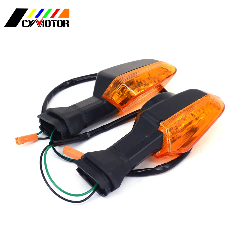 Световой индикатор поворота мотоцикла для KAWASAKI NINJA 250 300 ZX6R Z250SL Z750R ER6N ER6F Z 750 800 1000