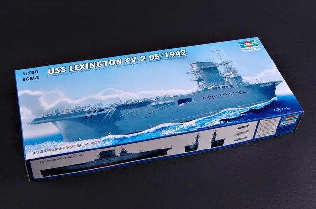 Trumpeter 1/700 05716 USS Lexington CV-2 05/1942 | Игрушки и хобби