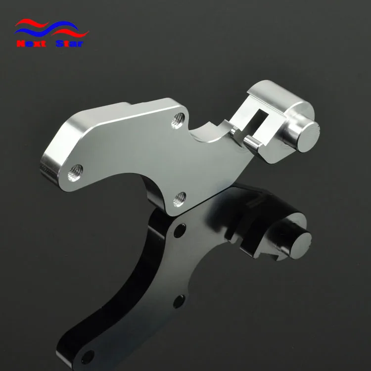 Мотоцикл CNC серебряный адаптер кронштейн для HONDA CR CRF CR125 CR250 CRF250R CRF250X CRF450X