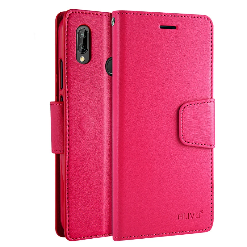 Деловой кожаный чехол с откидной крышкой для Huawei Nova 3 3i 3e P20 P9 Lite телефона