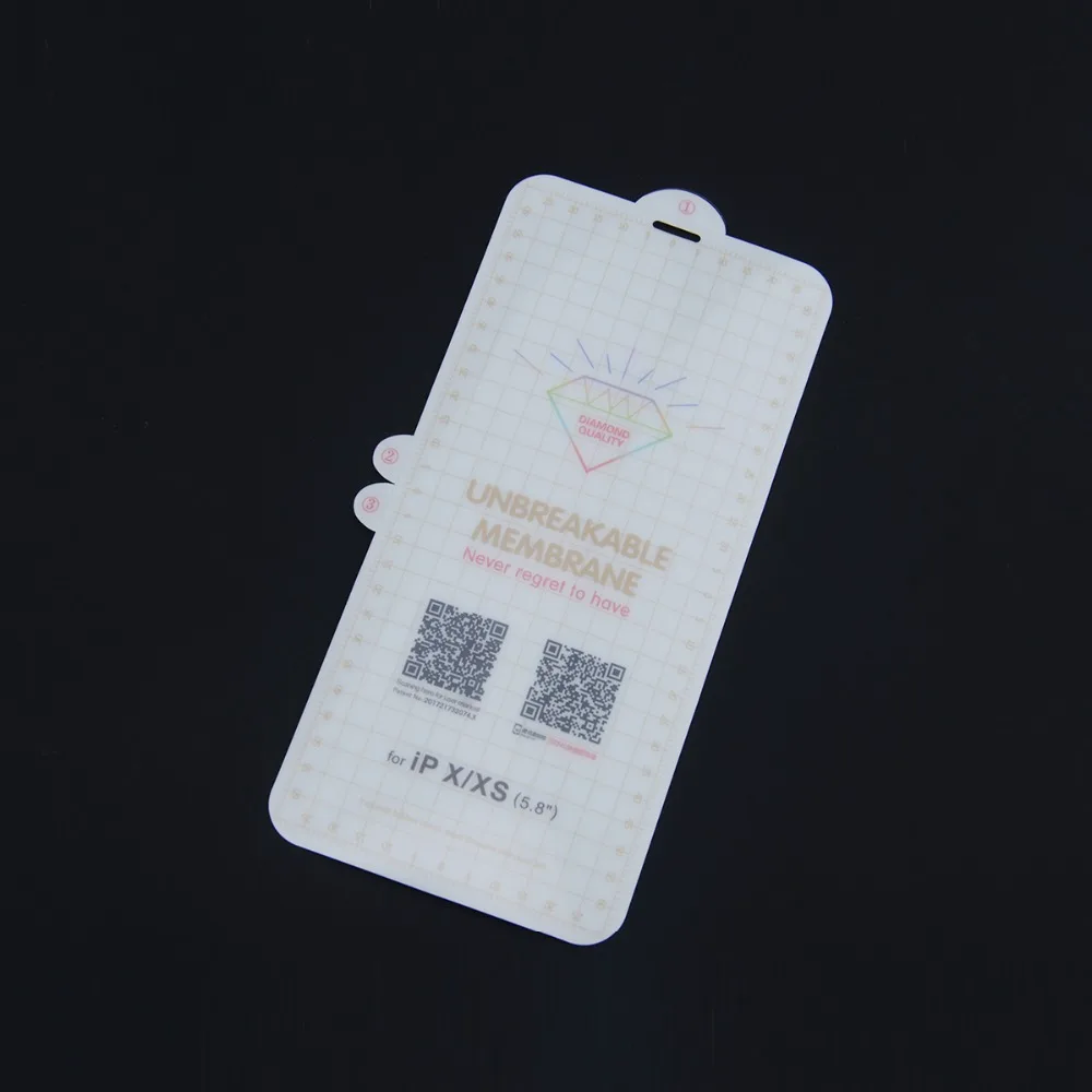 Гидрогелевая пленка для iPhone X XR XS Max 7 8 6 6S Plus 10 комплектов|Защитные стёкла и плёнки