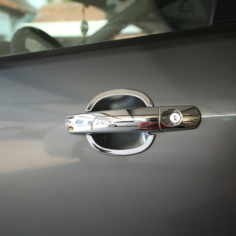 ABS хромированный защитный чехол для внешней дверной ручки автомобиля отделка
