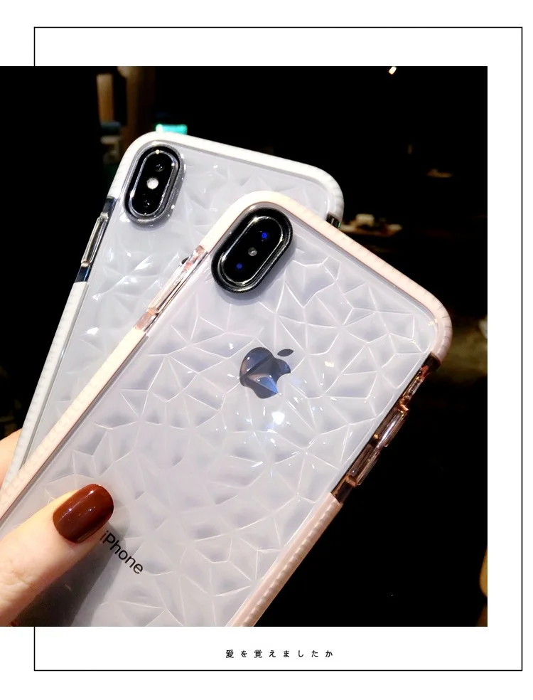 20 шт. для iPhone 7 8 Plus X XR XS Max чехол телефона оригинальный логотип прозрачный