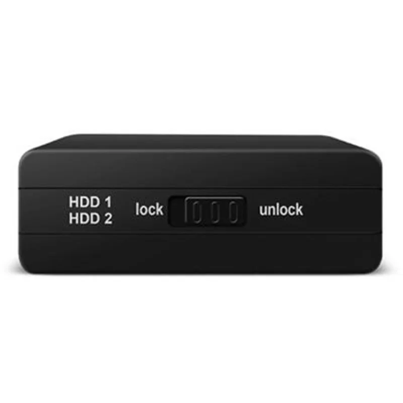 Быстрая скорость 2 отсека USB3.0 HDD корпус двойной 5 дюймовый жесткий диск Raid для