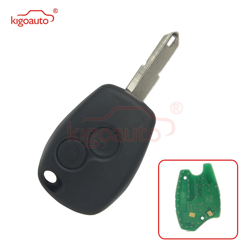Kigoauto дистанционный ключ автомобиля 2 кнопки NE73 PCF7947 ASK 433 МГц оригинальная плата