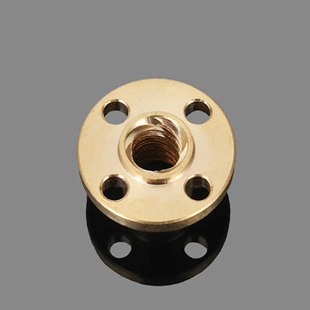High Quality 8mm T-Type Lead Screw Nut Brass Stepper motor screw rod For CNC 3D Printer Parts Accessories Z Axis | Обустройство дома