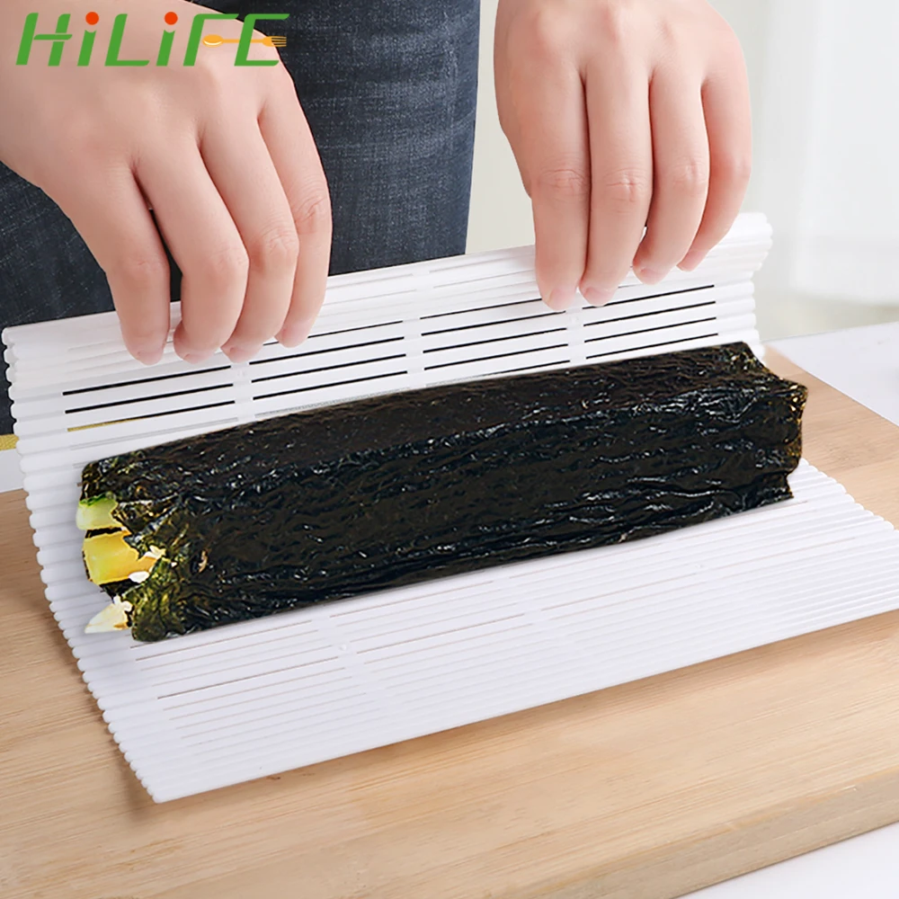 Антипригарный пластиковый коврик для суши HILIFE раскатки водорослей нори форма