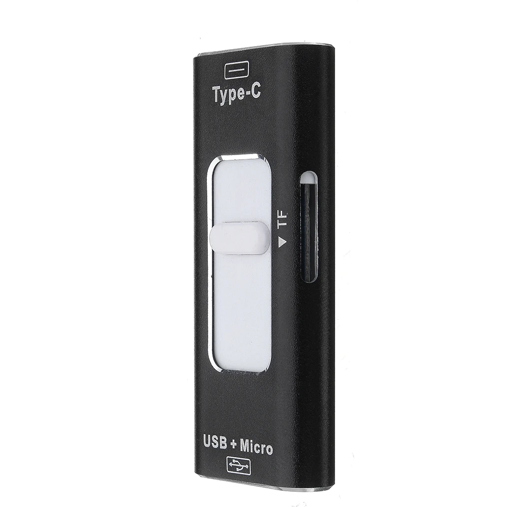 LEORY type-C адаптер 3 в 1 высокоскоростной TF кард-ридер micro sdcard адаптер USB карта памяти OTG для смартфона металл