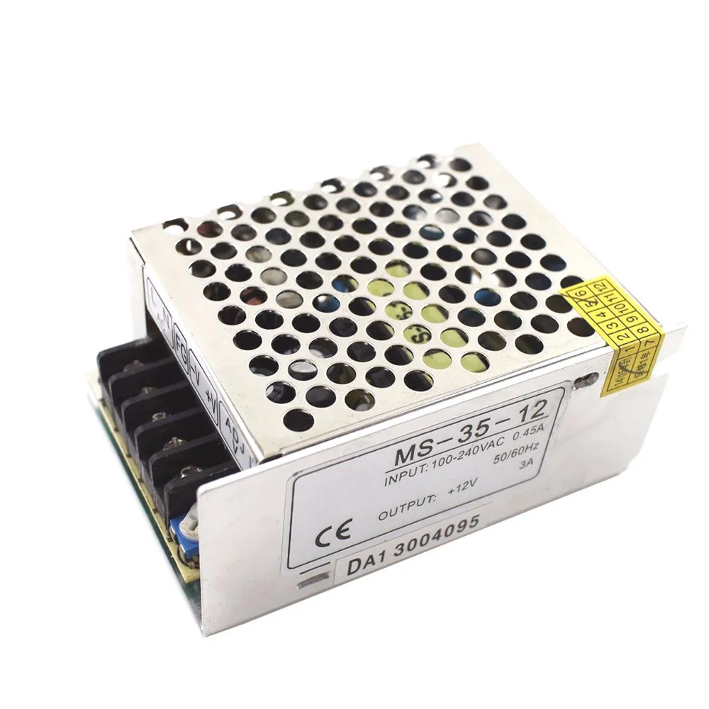 MS-35 Small Volume Switching Power Supply For LED Strip Light 110V 220V AC To 5V 12V 24V DC 35W | Обустройство дома