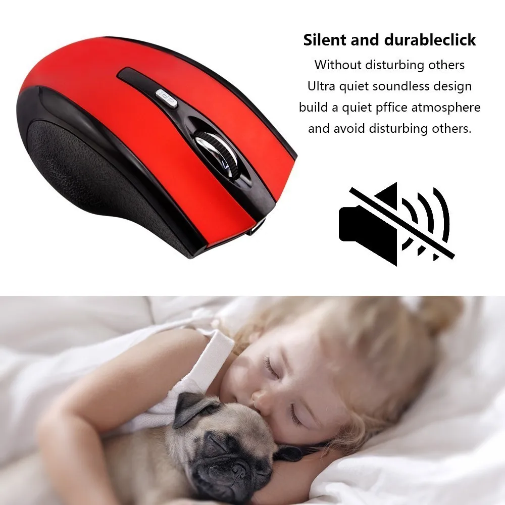 Bluetooth беспроводная компьютерная игровая мышь перезаряжаемая Бесшумная