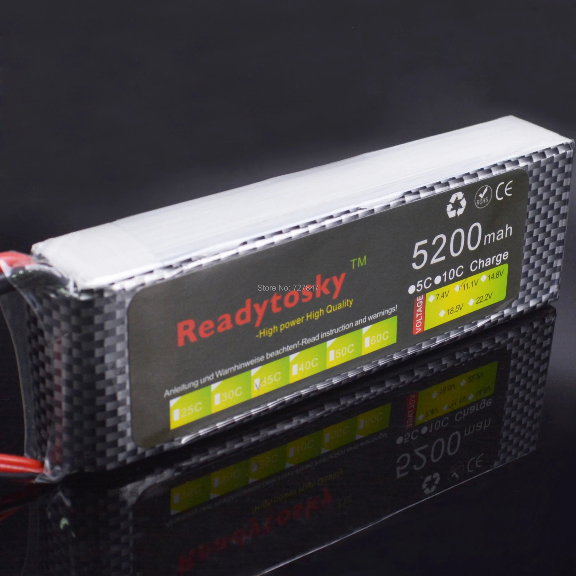 LiPo Battery 3S lipo battery 11 1 v 5200mAh 35C rc вертолет автомобиль лодка Квадрокоптер с