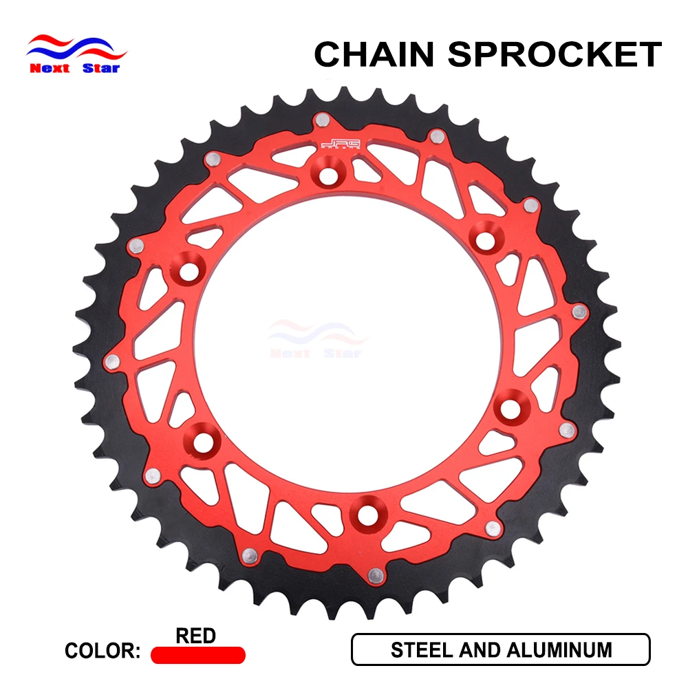 Цепная Звездочка для мотоцикла 48T 47T 50T HUSQVARNA SMS CR WR WRE EC ECE ECF TC TE TXC SMR Betamotor 125 250 350 445