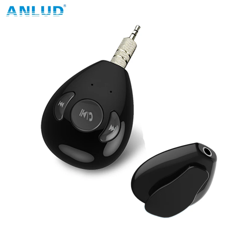 ANLUD Bluetooth приемник 3 5 мм разъем AUX мини аудио передатчик Handsfree беспроводной